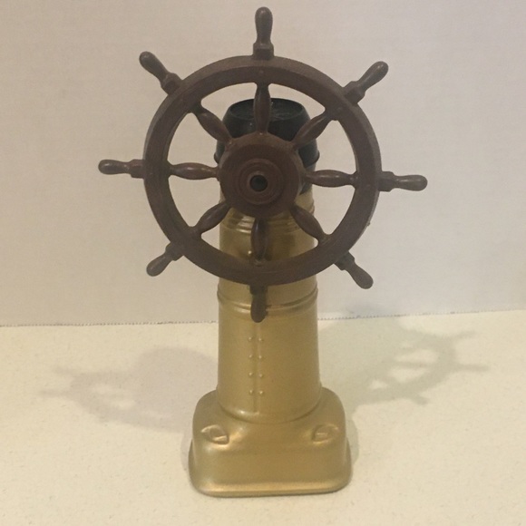 VTG 1980 Old Spice Ship’s Wheel Decanter Exc Cond - Picture 12 of 12